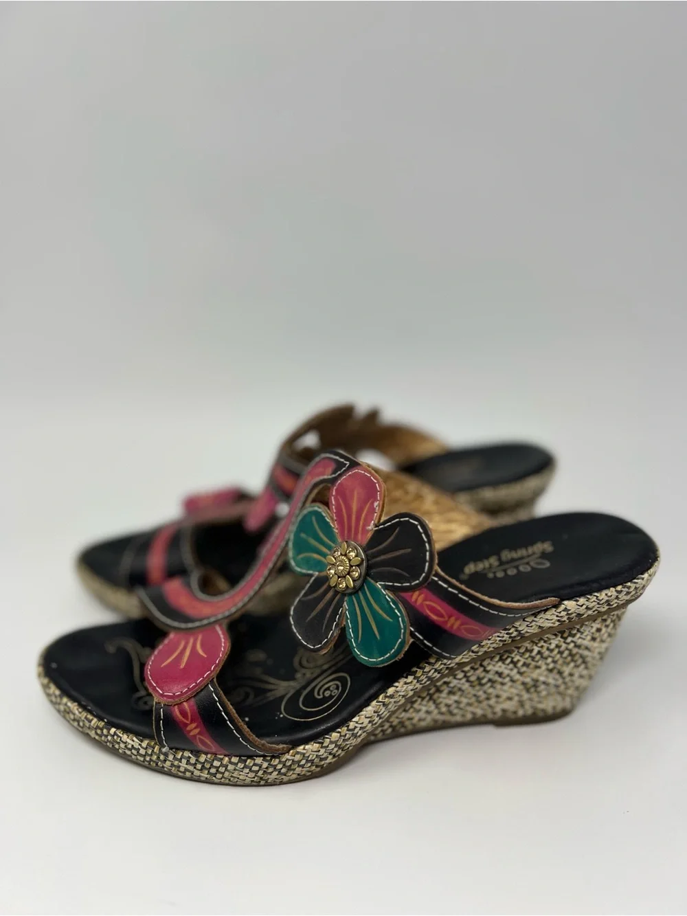 L’ Artiste Floral Sandal Size 7.5
